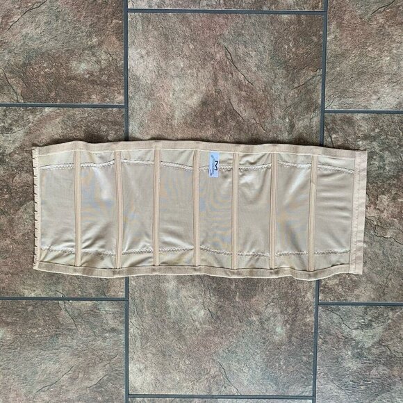 Maidenform Size 7 Large Tan Self Expressions Firm Control Waist Nipper SE3067 - Picture 5 of 7